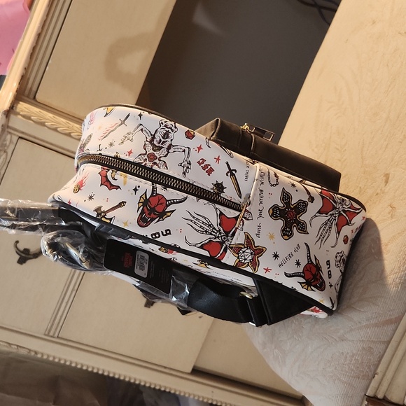 BoxLunch Exclusive Hellfire Club Stranger Things Mini Backpack - Picture 3 of 4